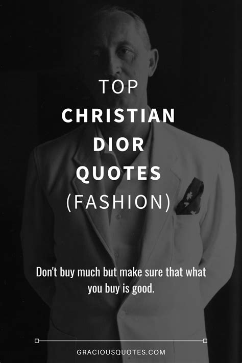 famous christian dior quotes.